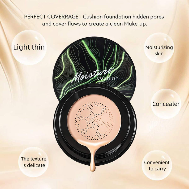 SUNISA foundation Base Original 3 In 1 Air Cushion Cc And Bb Cream Waterproof