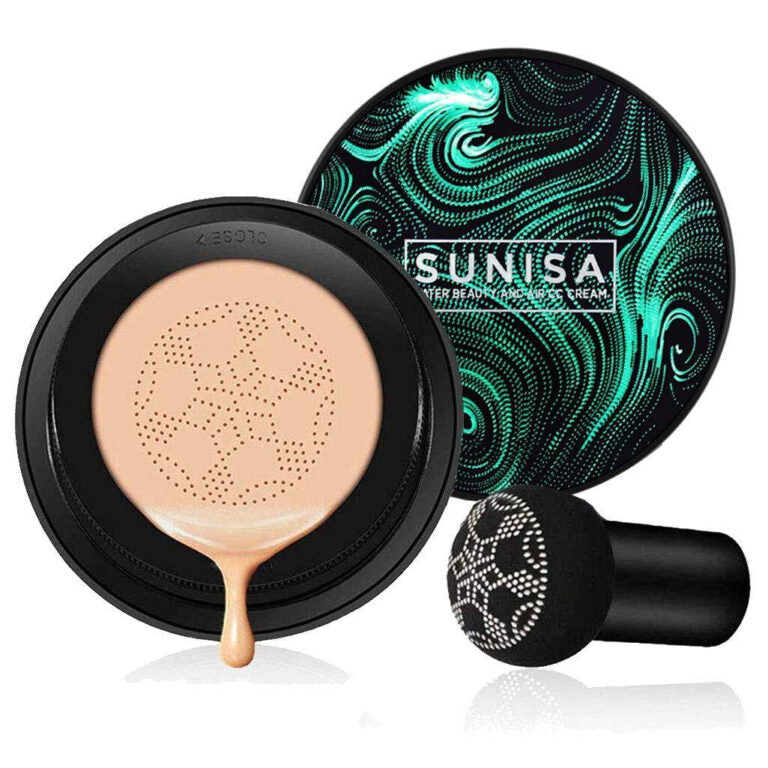 SUNISA foundation Base Original 3 In 1 Air Cushion Cc And Bb Cream Waterproof