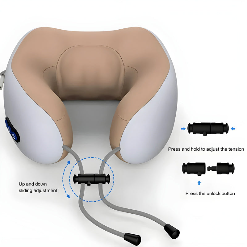 Electric U-Shaped Massage Pillow