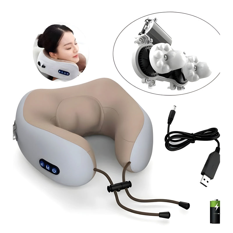 Electric U-Shaped Massage Pillow